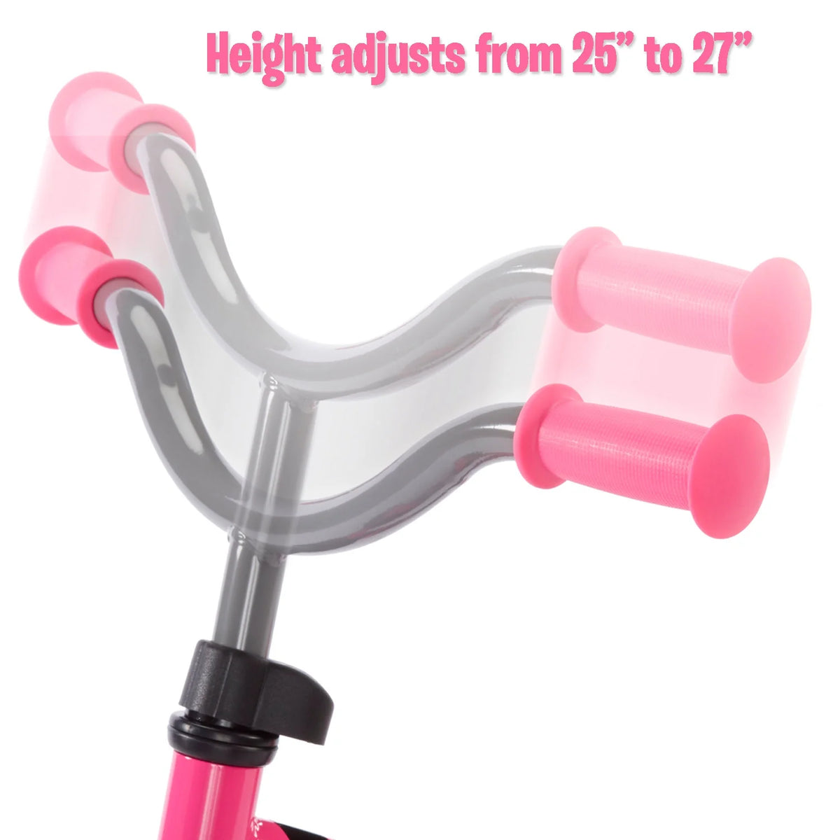 Pink 12-Inch Training Bike D83298