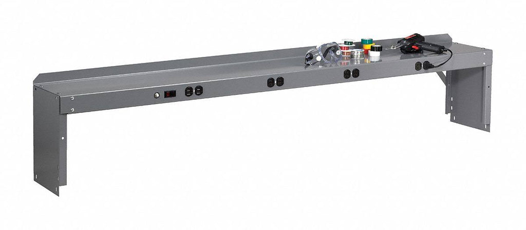 Med Grey Electrical Shelf Riser Y3686