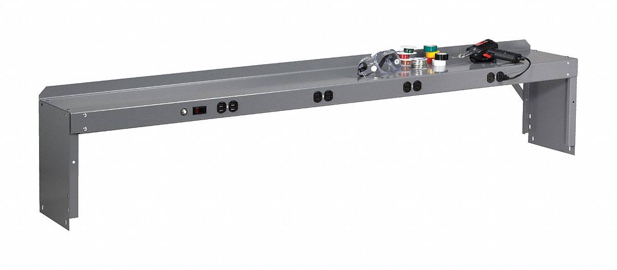 Med Grey Electrical Shelf Riser Y3686