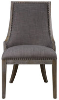Charcoal Gray Accent Chair W47413