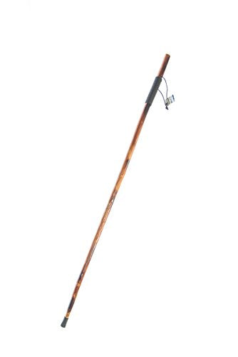 Black 12' Paracord Hiking Stick 55" Q502