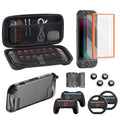 16 in 1 Game Kit: Carrying Case, Screen Protector with Alignment Frame, Steering Wheel, Grip H57298