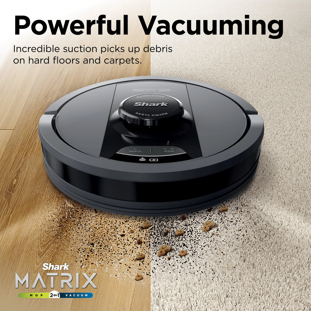 Bagless Robot Vacuum & Mop with Home Mapping F96075