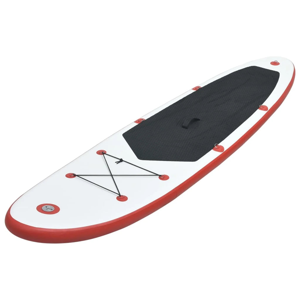 Inflatable Paddle Board Set with Oar, Fin, Hand Pump, Repair Kit and Carrying Bag E7418