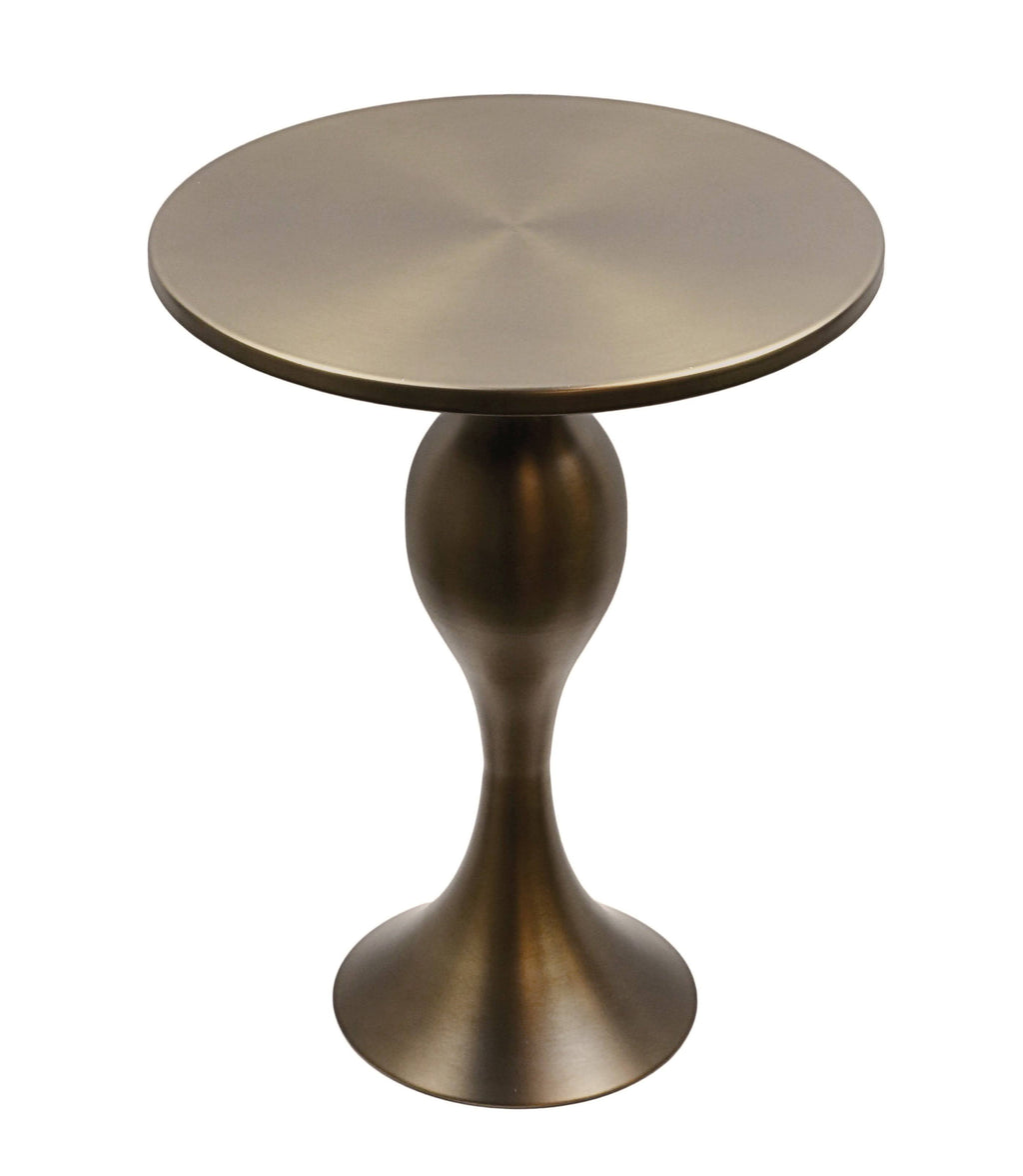 Matte Golden Bronze Accent Table X680