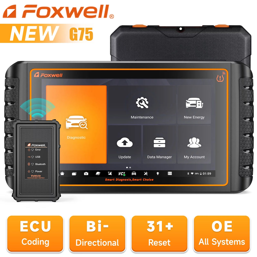 Automotive Bi-directional Diagnostic Scan Tool OBD2 Scanner B300746