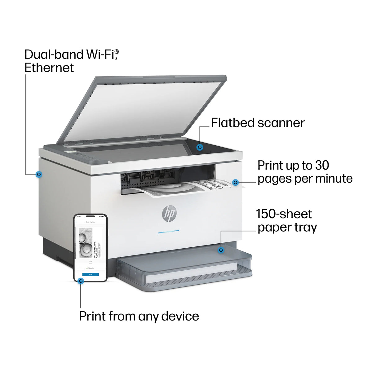 Black And White Laser Printer Y643