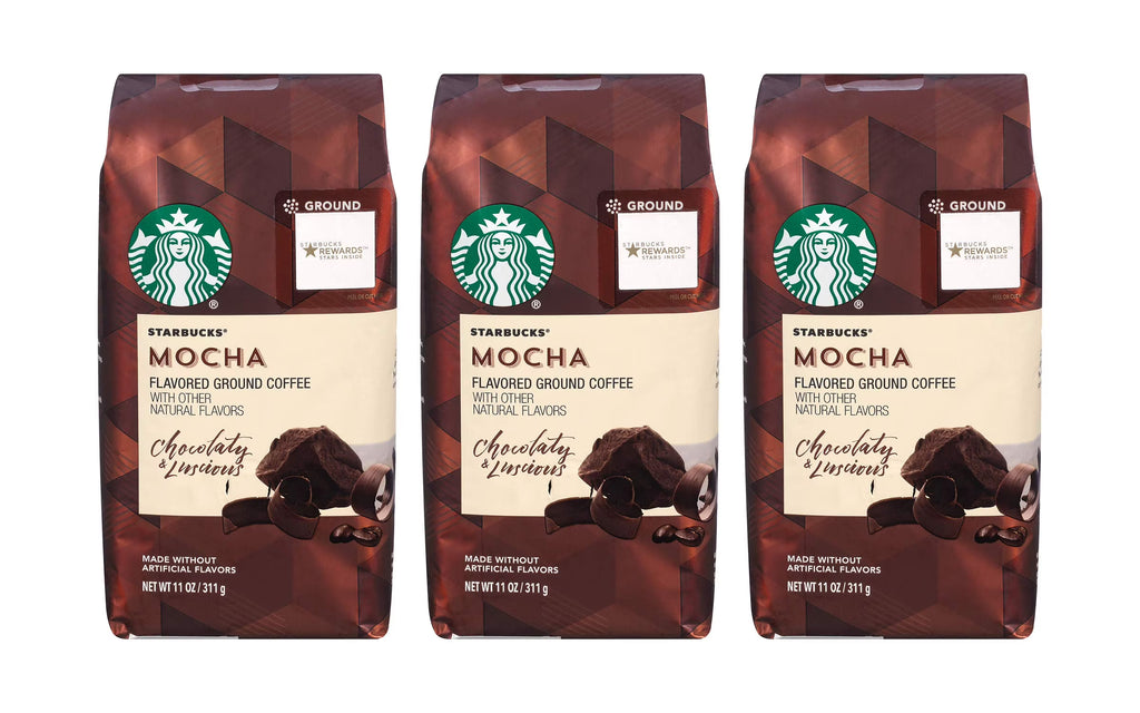 Mocha Flavored Ground Coffee, 11 Oz Q788