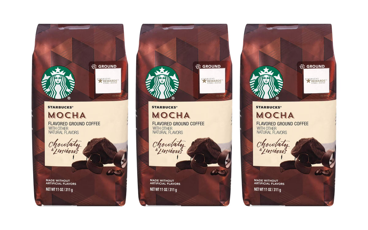Mocha Flavored Ground Coffee, 11 Oz Q788