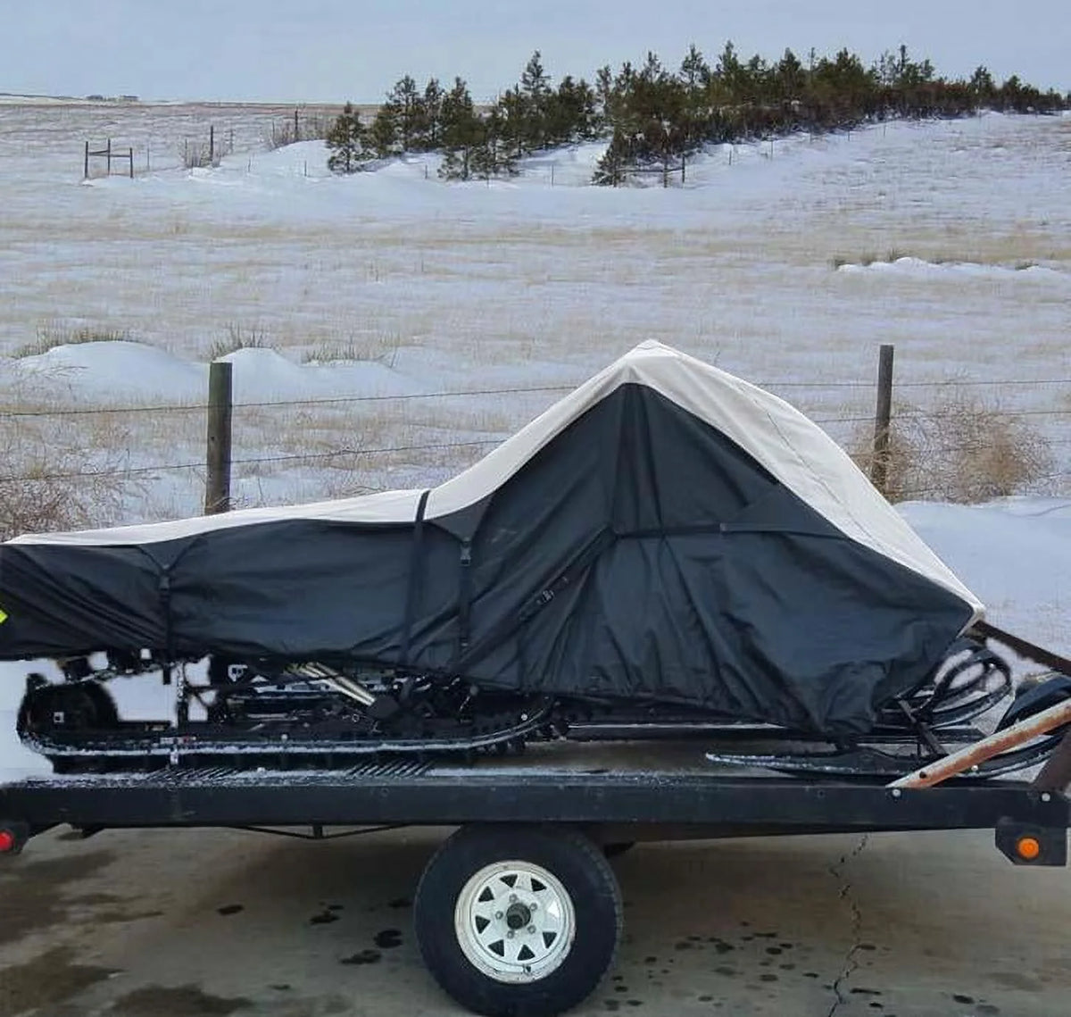 600D Snowmobile Travel and Storage Cover P27739