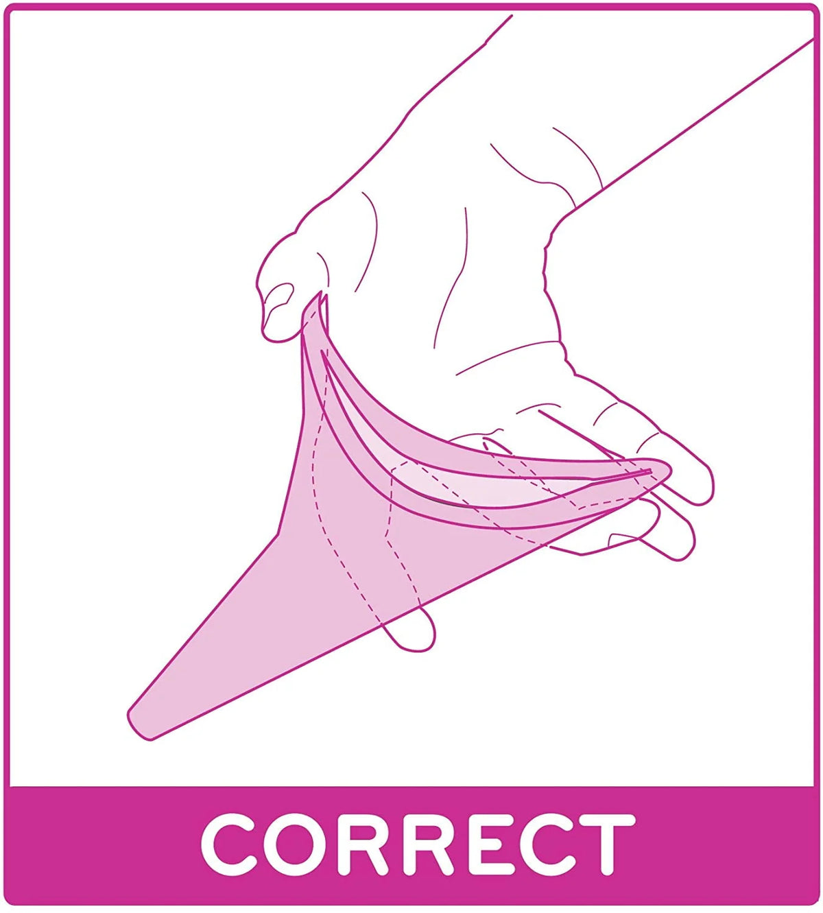 Pink Silicone Female Urination Device N641423