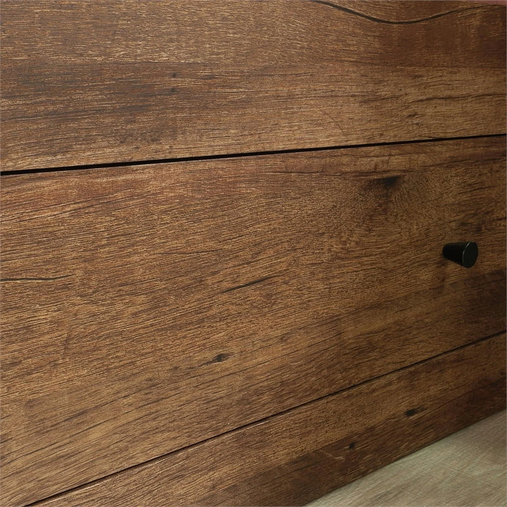 Vintage Oak Engineered Wood Bed I951