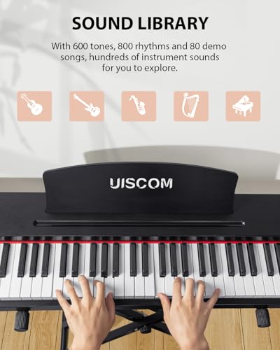 88 Key Semi-Weighted Digital Piano with Stand Y38155