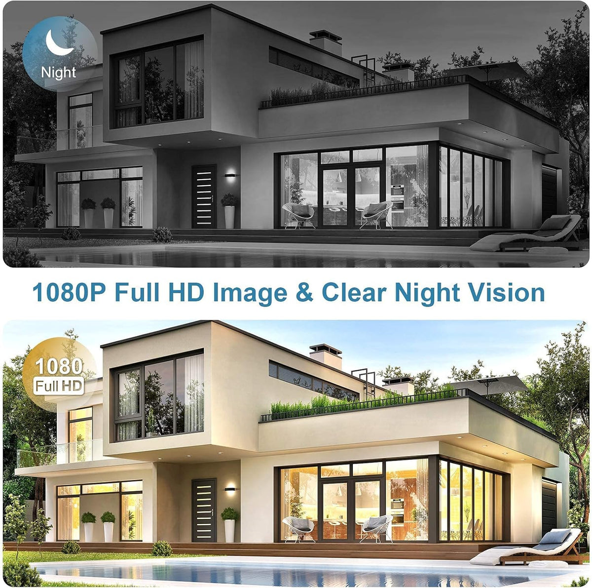 Outdoor 1080P WiFi Battery Powered Security Camera G913005