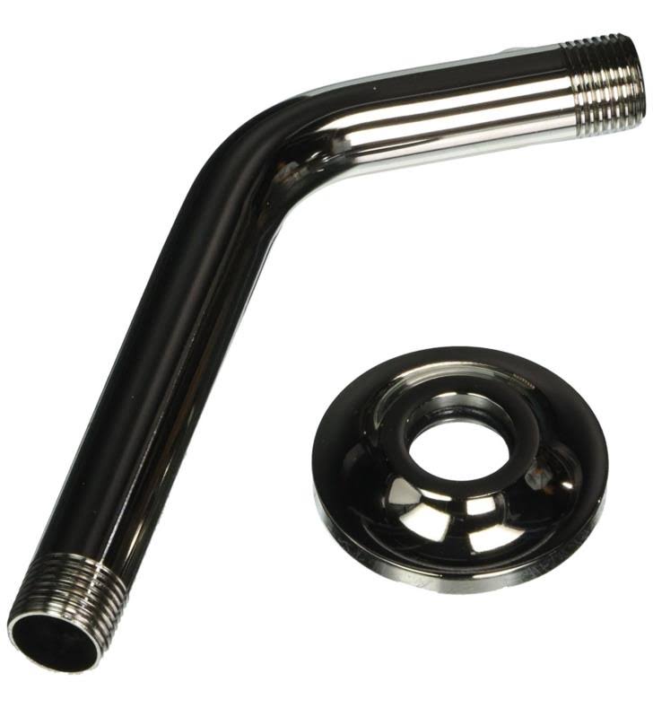 Antique Brass Showerarm with Escutcheon S790