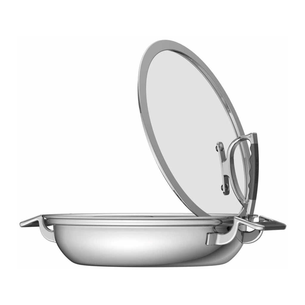 12-Inch Dual Handle Casserole Pan with Glass Lid X827394