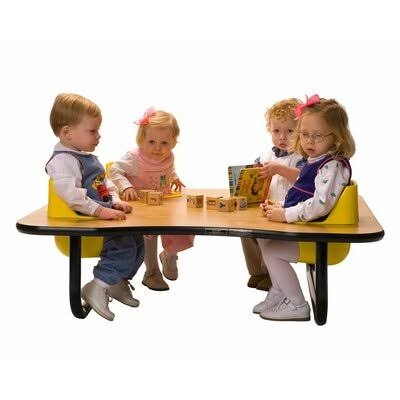 5 Piece Activity Table & Chair Set Toddler Tables O514935