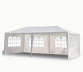 White Canopy Tent with 4 Removable Sidewalls L4113