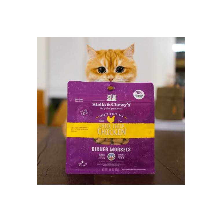 Salmon Chicken Freeze-Dried Cat Food E791