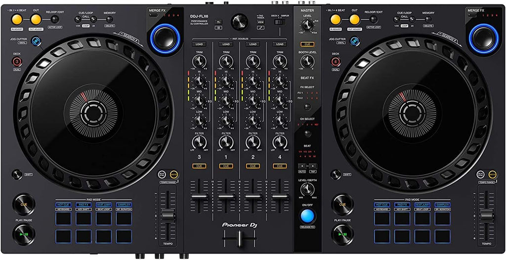 DJ Bundle with DDJ-FLX6, DM-40 Set, and HDJ-X5 Headphones V5975
