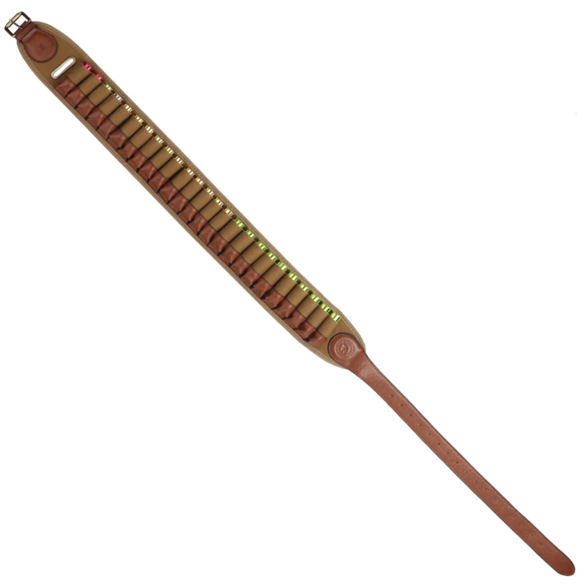 Brown Canvas Shot Shell Ammo Holder U228588