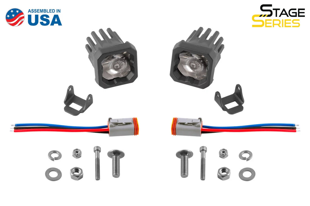 White LED Light Pods Pair E3050