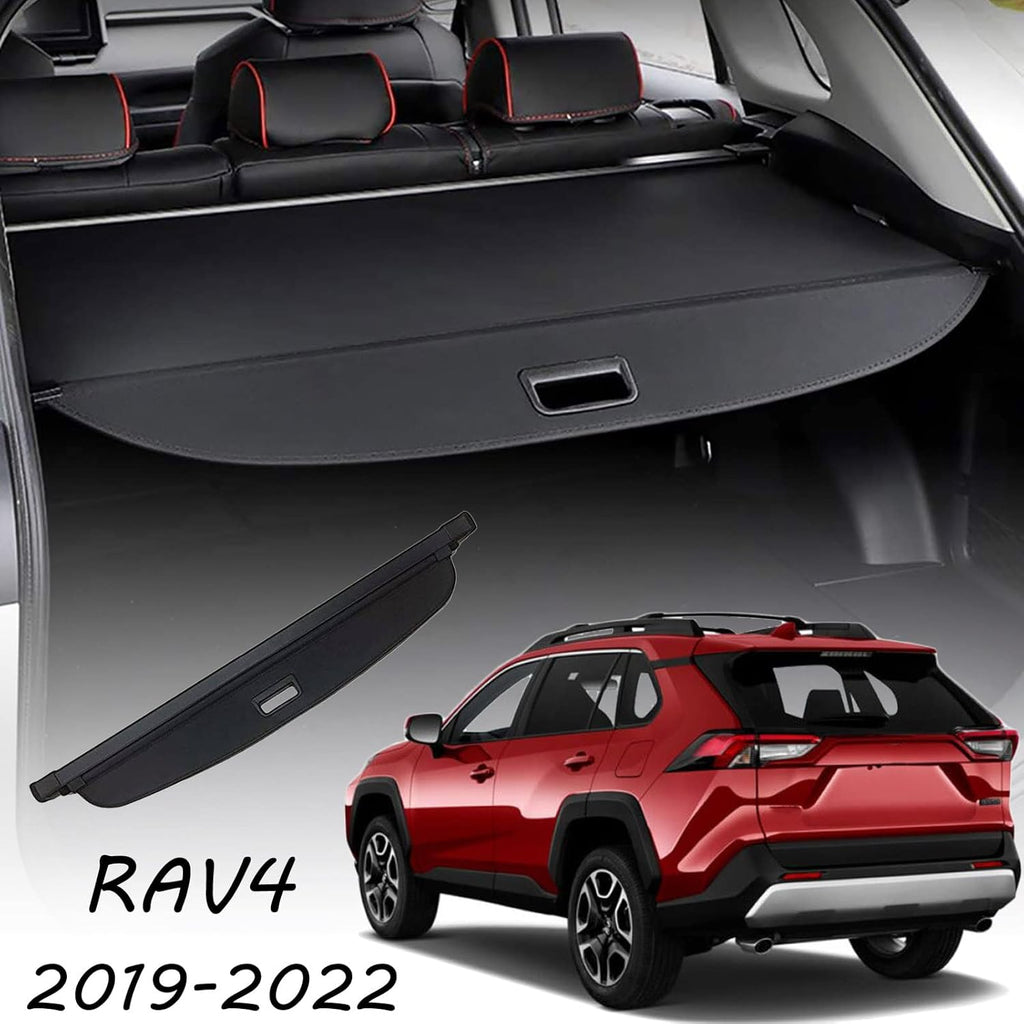 Retractable Cargo Cover Trunk Cover Black V699