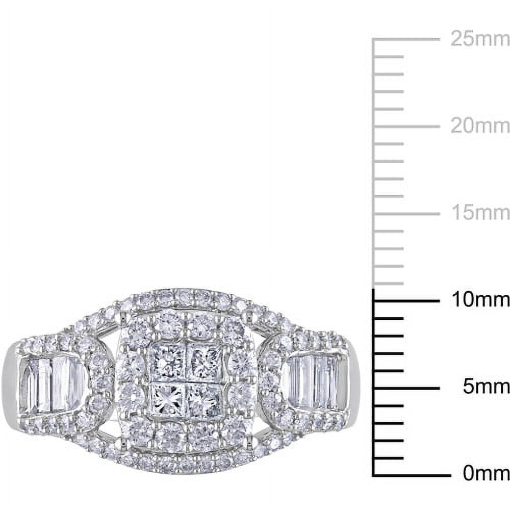 14kt White Gold Diamond Engagement Ring S70775