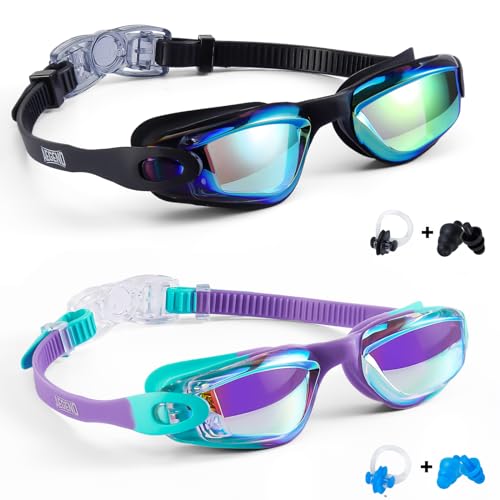 Kids Swim Goggles, Pack of 2 Y555478