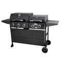 Black 5 Burner Propane Gas Grill and Griddle C2575