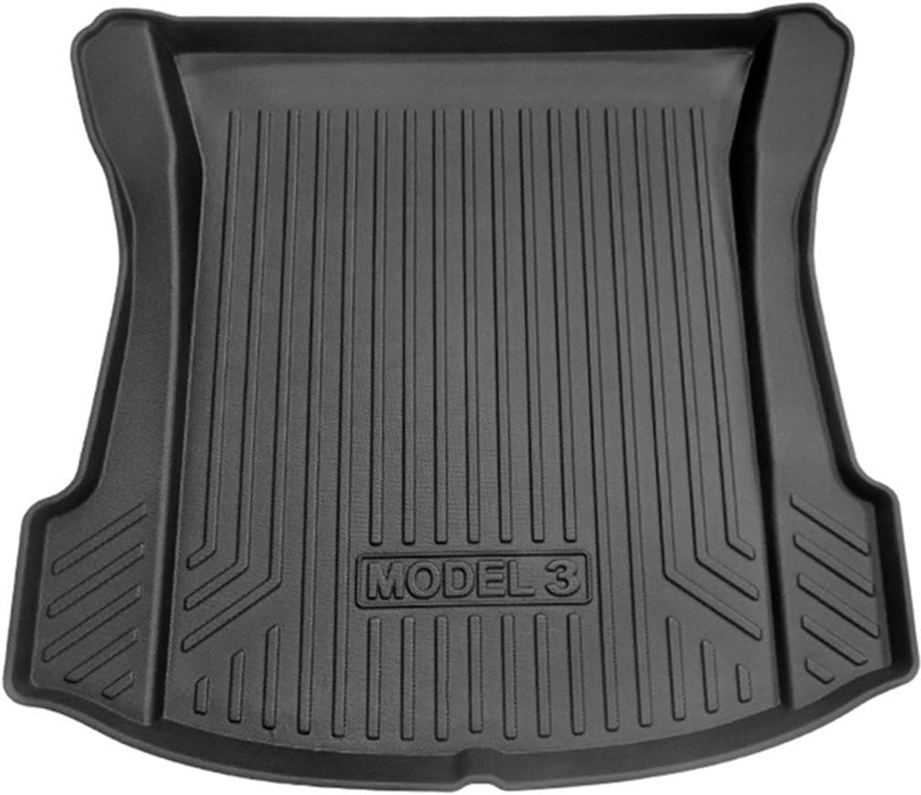 Tesla Model 3 Floor Mats Complete Set All-Weather Cargo Liner Trunk Floor Mat T9452