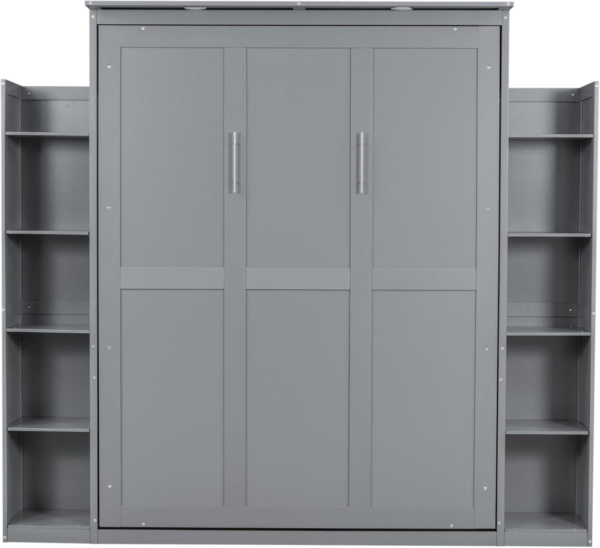 Queen Size Solid Wood Murphy Bed J403