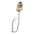 Choke Chain Collar Silver Lightweight Steel Dog Small/Medium P253