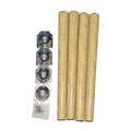 Wooden Furniture Legs 4 Pieces 30cm V620342