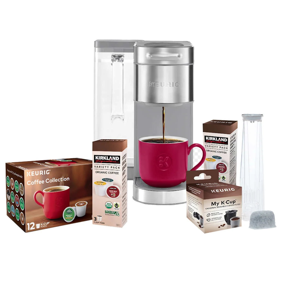 Single Serve Coffee Maker with 18 K-Cup Pods J42135