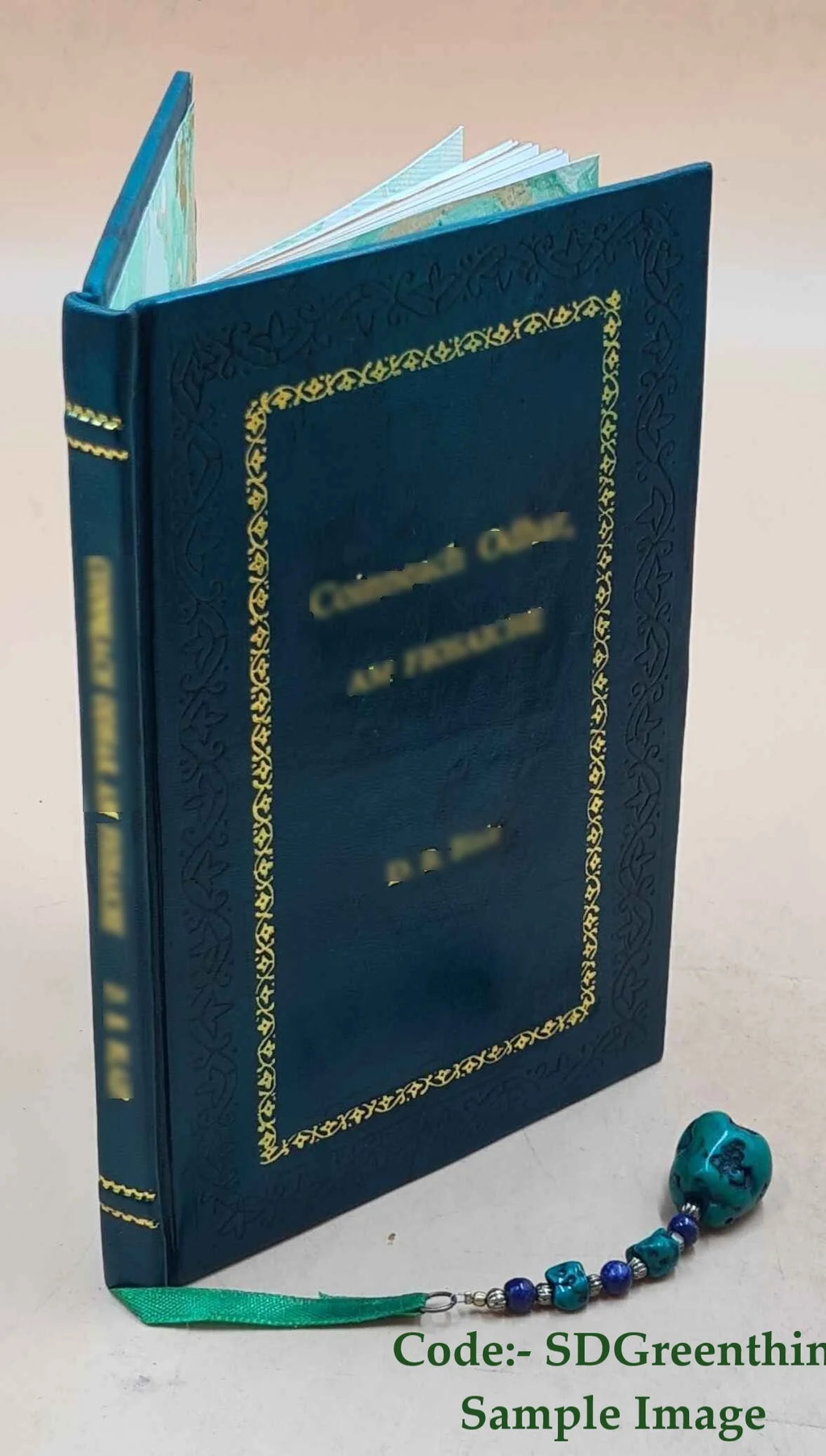 Premium Leather Bound Book W642