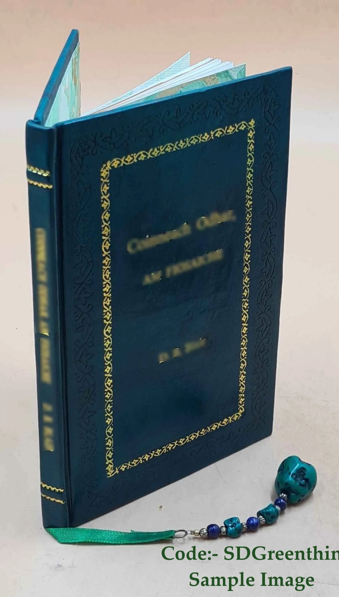 Premium Leather Bound Book W642