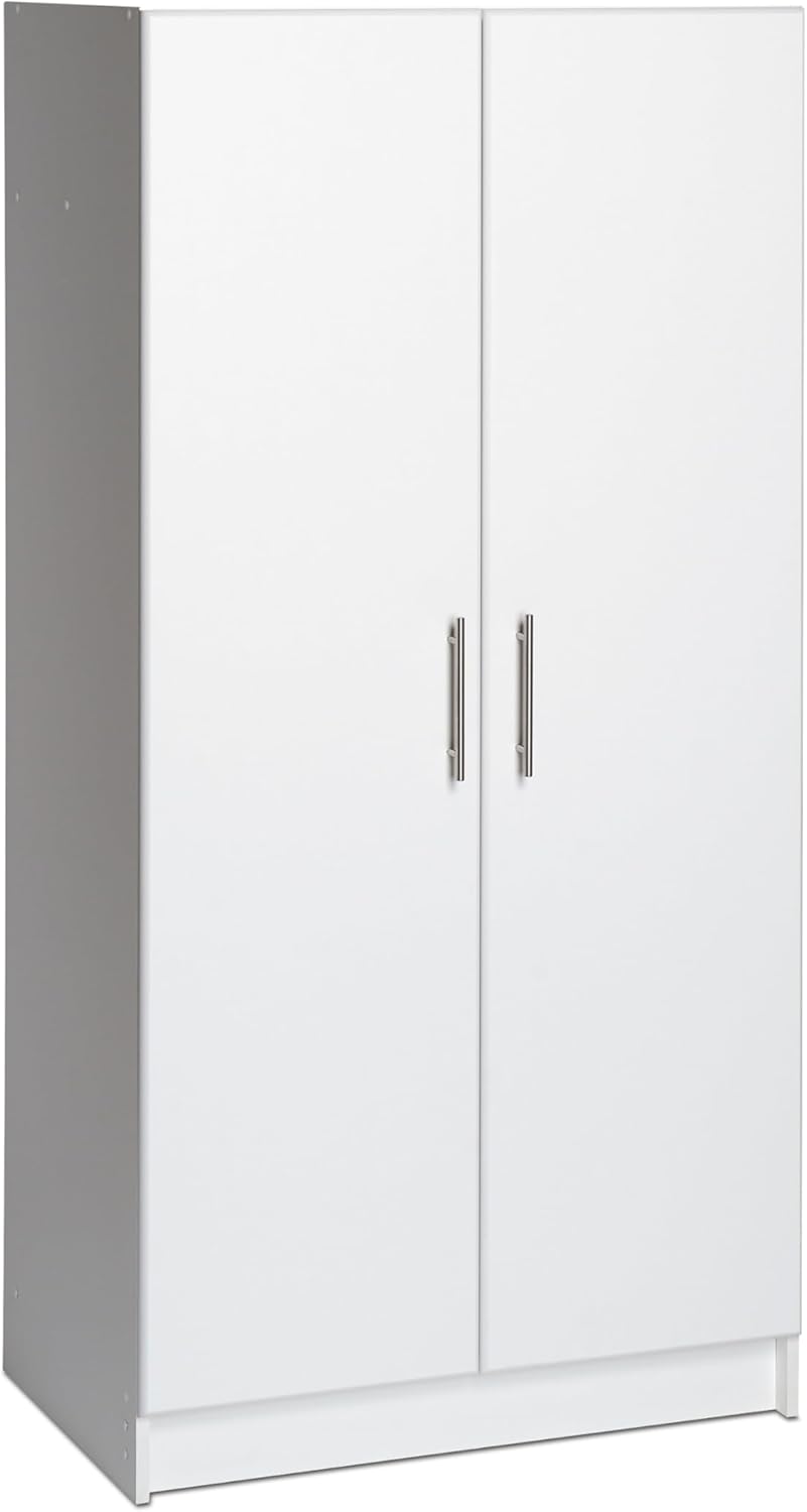 White Armoire Wardrobe with Hanging Rail Z913669