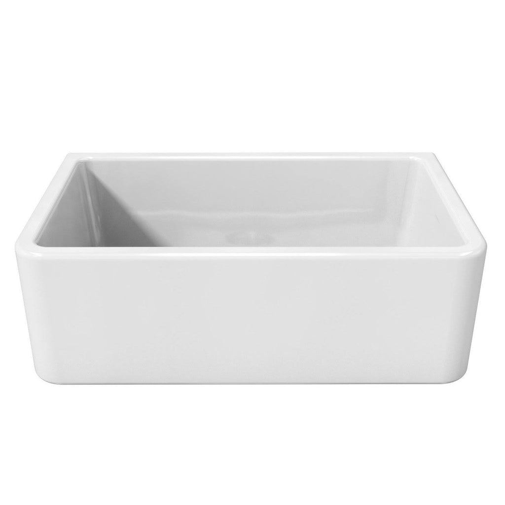 30x22 Reversible Fireclay Farmhouse Sink U825