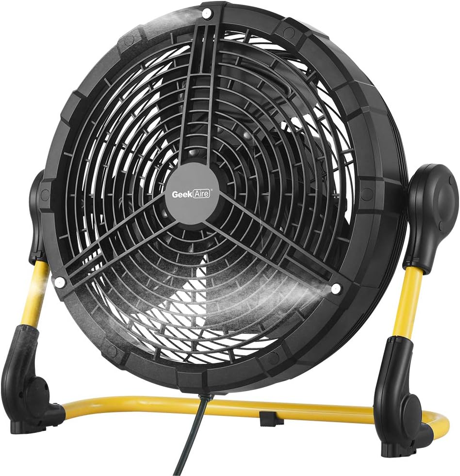 Rechargeable Outdoor Misting Fan 16 inch E26208