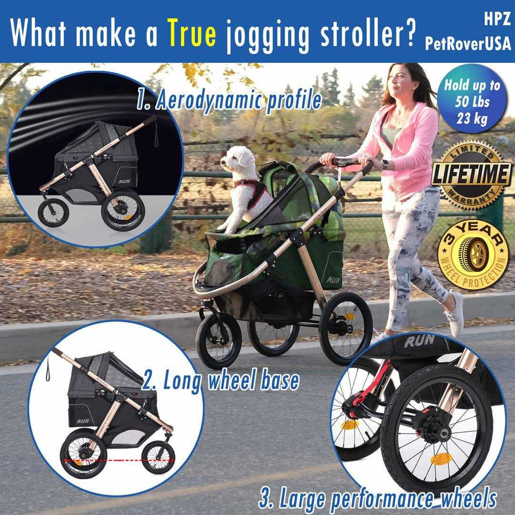 Pet Rover Run Jogging Stroller B48273