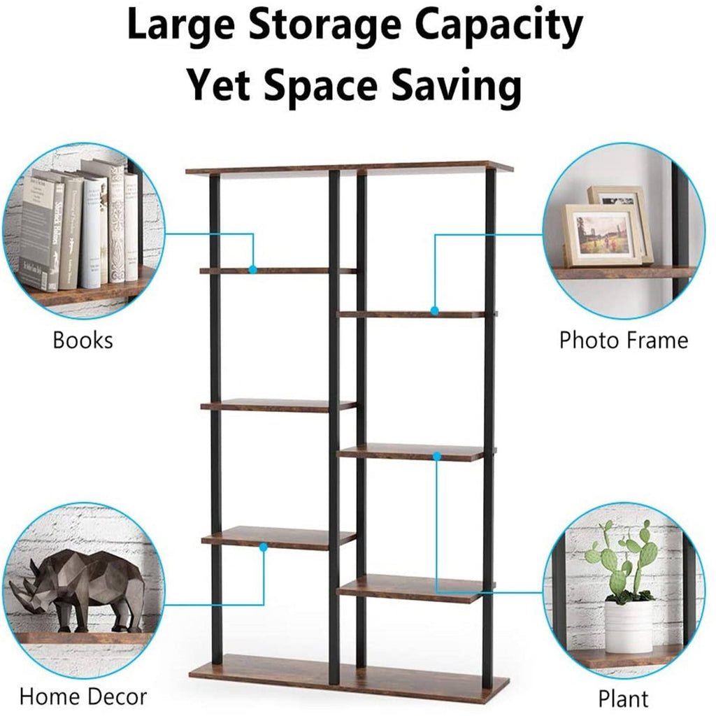 White 5-Tier Bookshelf S55556
