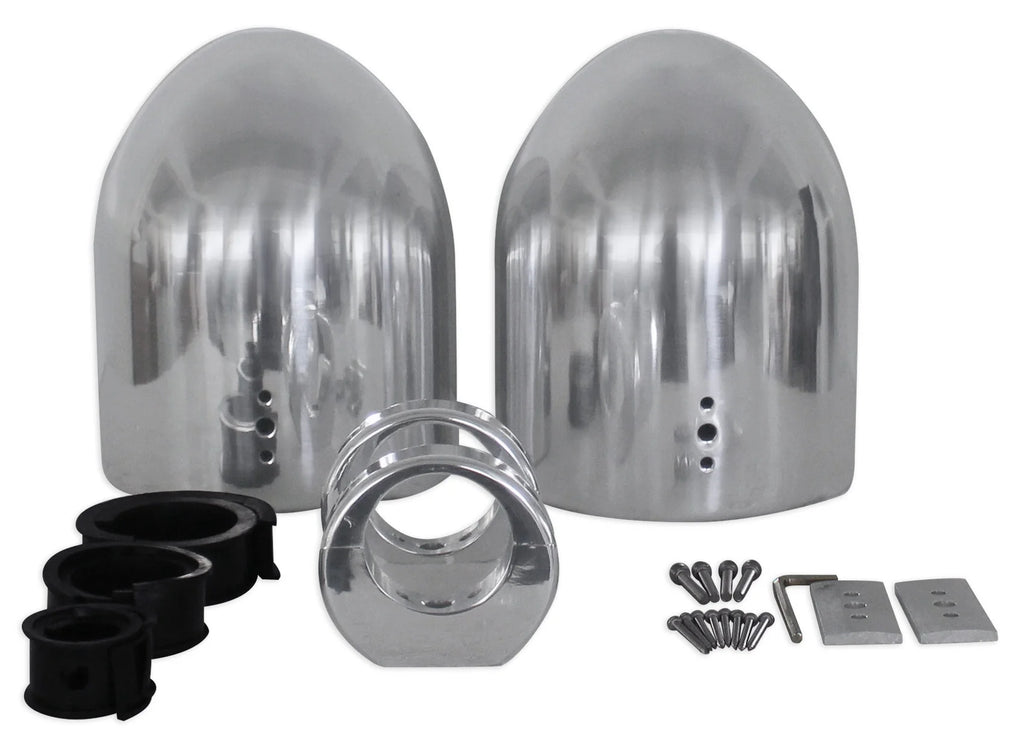 8" 360° Swivel Chrome Tower Speaker Pods A304