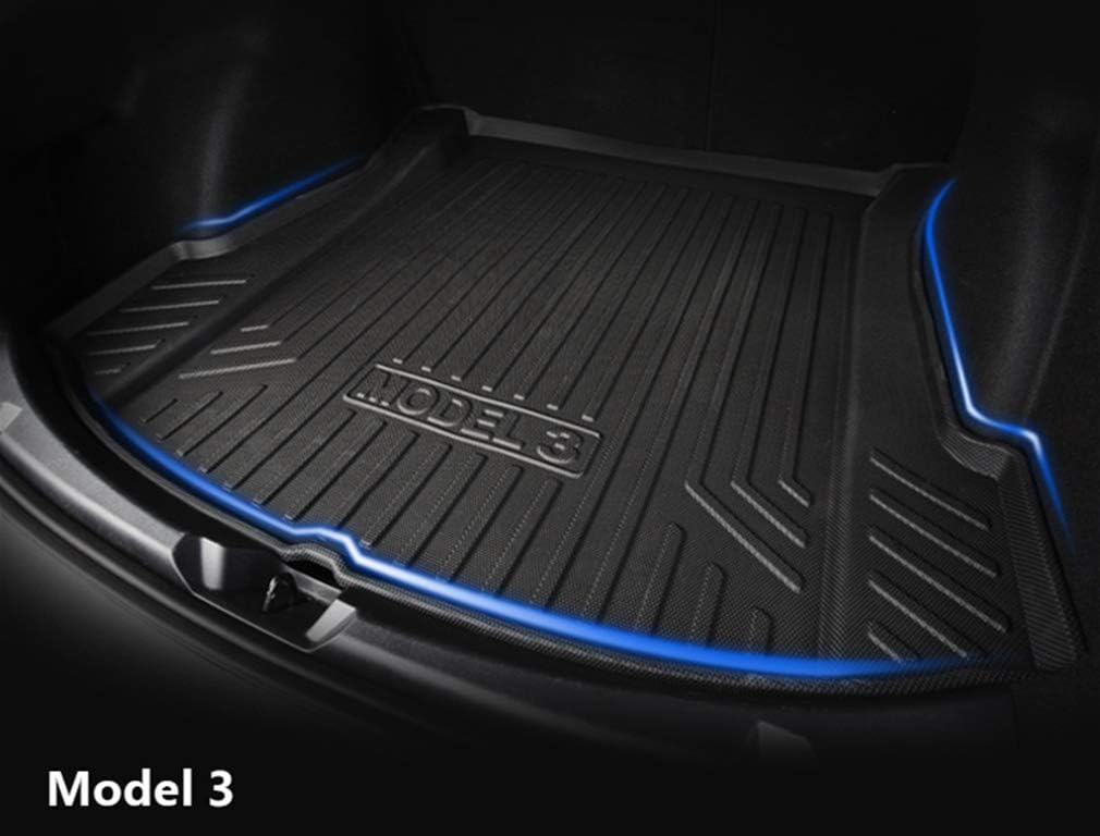 Tesla Model 3 Floor Mats Complete Set All-Weather Cargo Liner Trunk Floor Mat T9452
