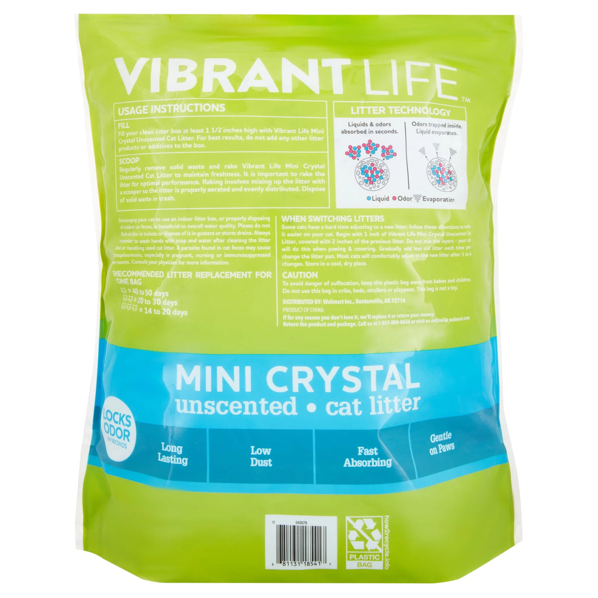 Mini Unscented Cat Litter 8 lb F47395
