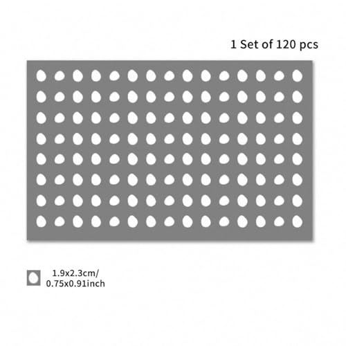 120pcs Snowflake Window Film Sticker No Glue Reusable Static Cling W358