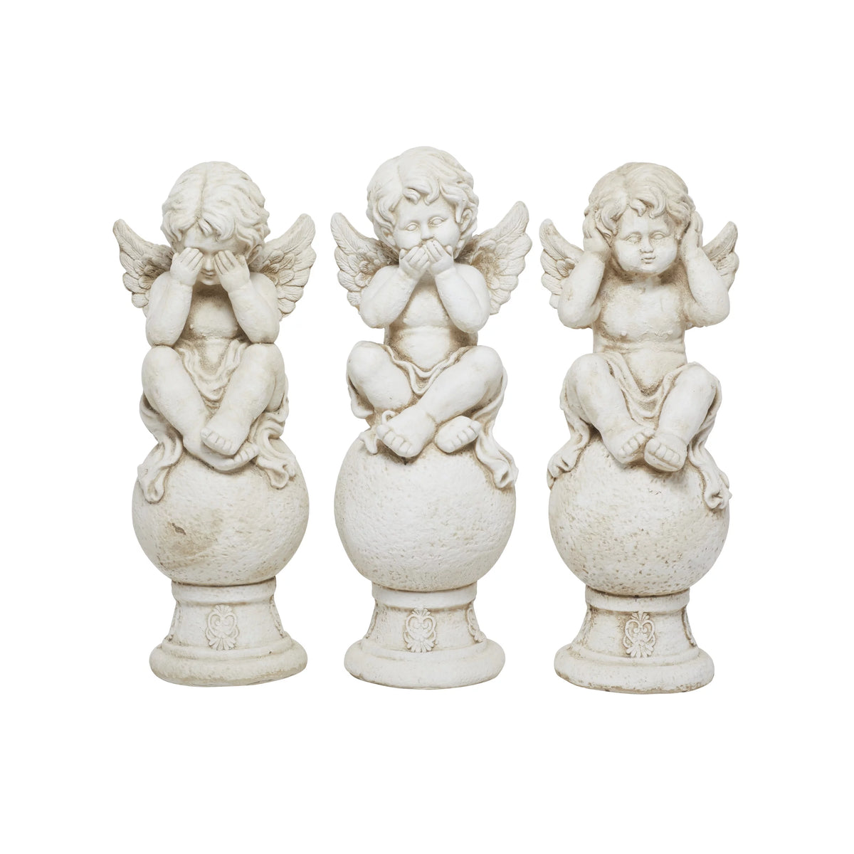 29" Indoor Outdoor Angel Garden Sculpture 3 Pack B4357