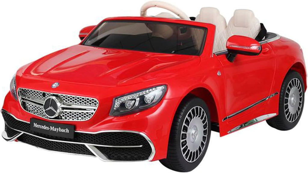 12V Licensed Mercedes Maybach S650 Ride on Car with Remote Control, Electric Ride on Vehicles Cars for Kids w/ MP3 Bluetooth, Black P601