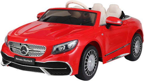 12V Licensed Mercedes Maybach S650 Ride on Car with Remote Control, Electric Ride on Vehicles Cars for Kids w/ MP3 Bluetooth, Black P601