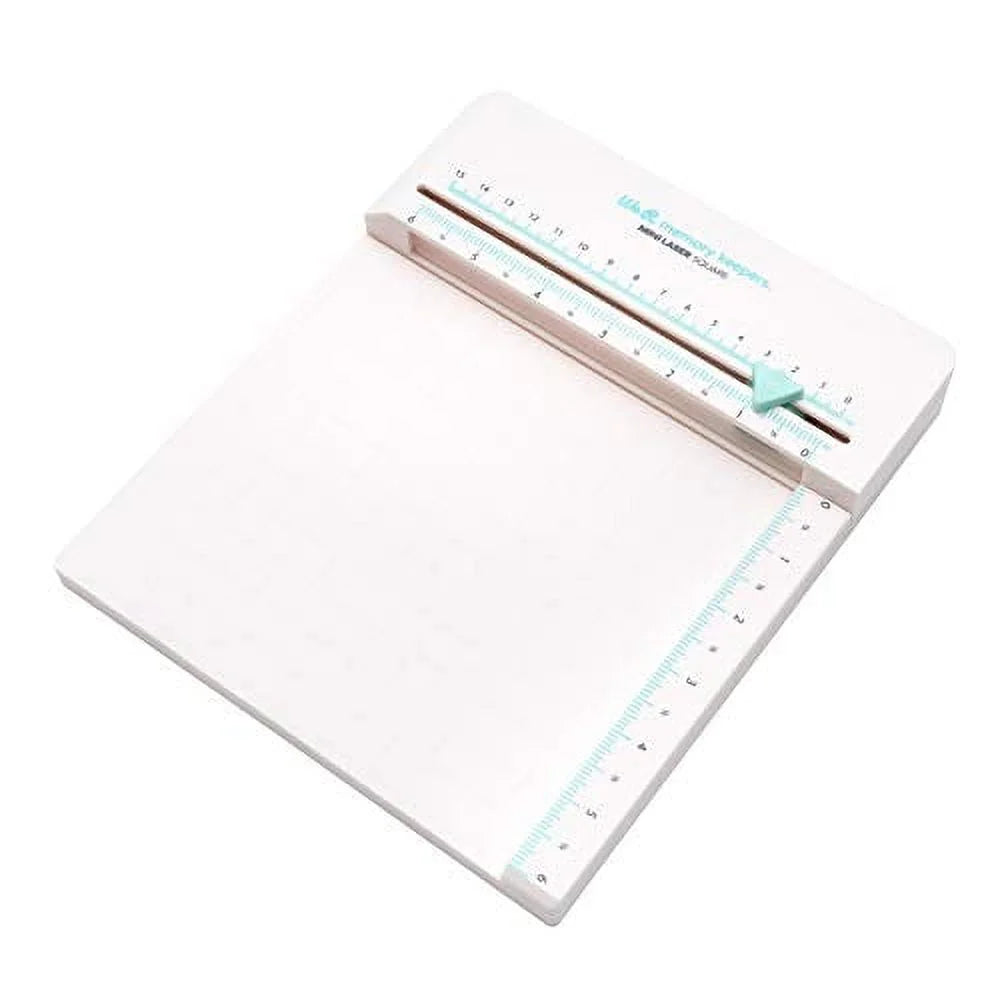 White Plastic Laser Square Mini W7938